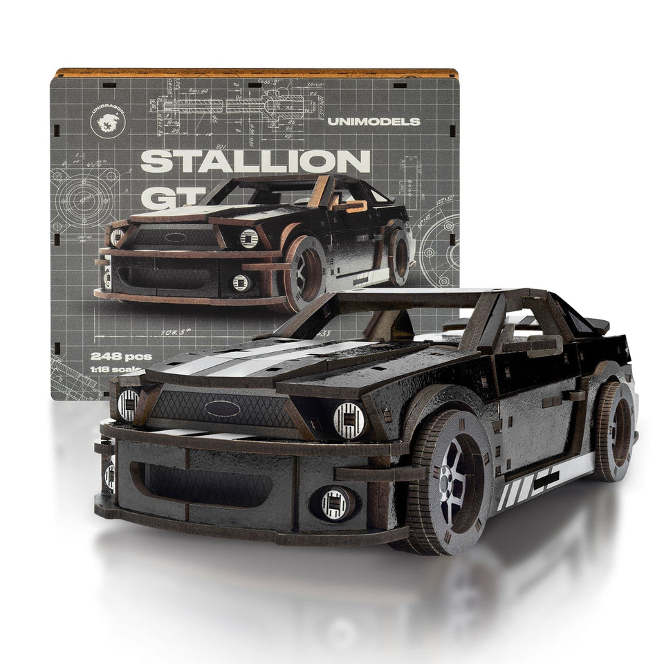 Stallion GT Black Puzzle