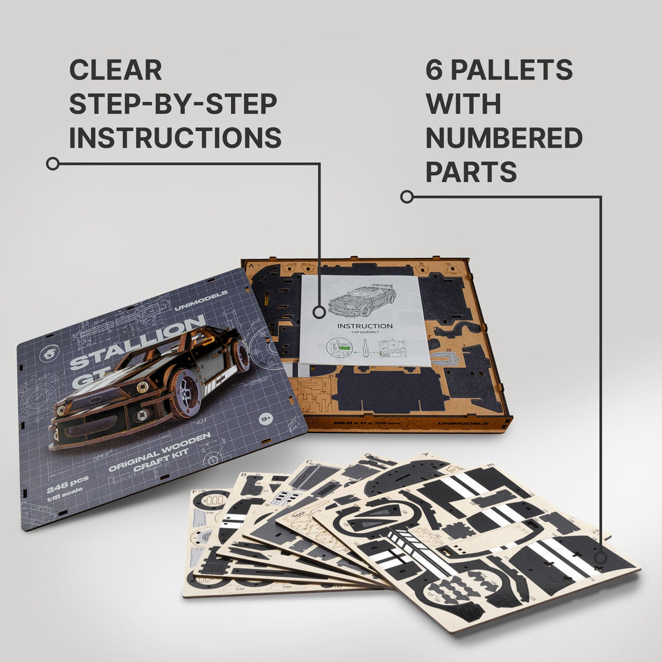 Stallion GT Black Puzzle