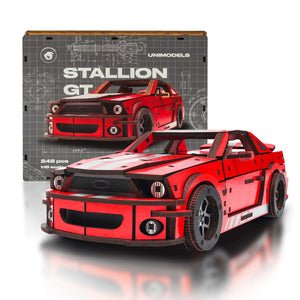 Stallion GT Red Puzzle