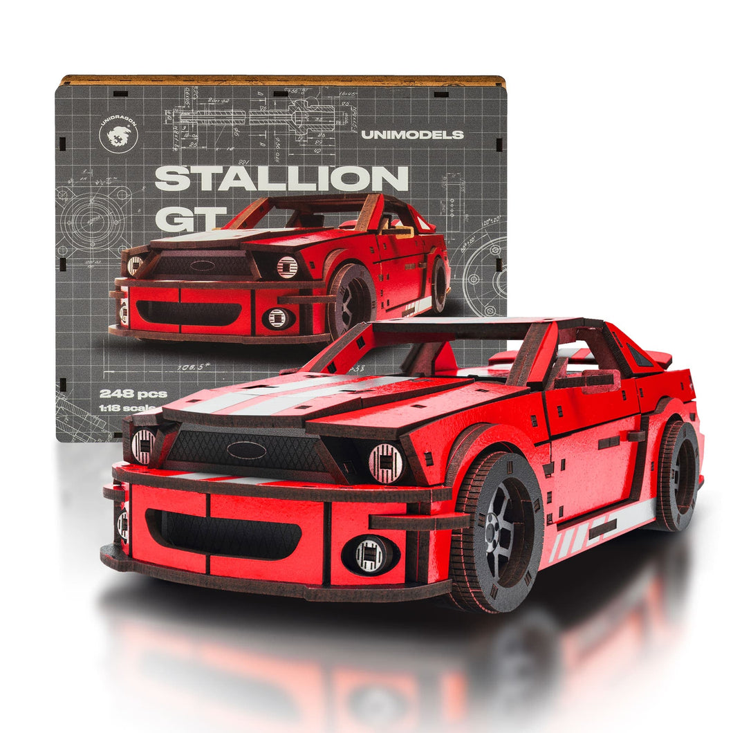 Stallion GT Red Puzzle