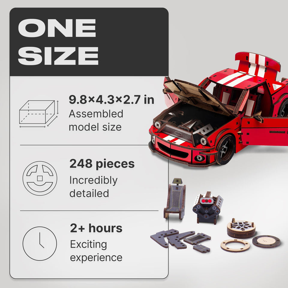 Stallion GT Red Puzzle