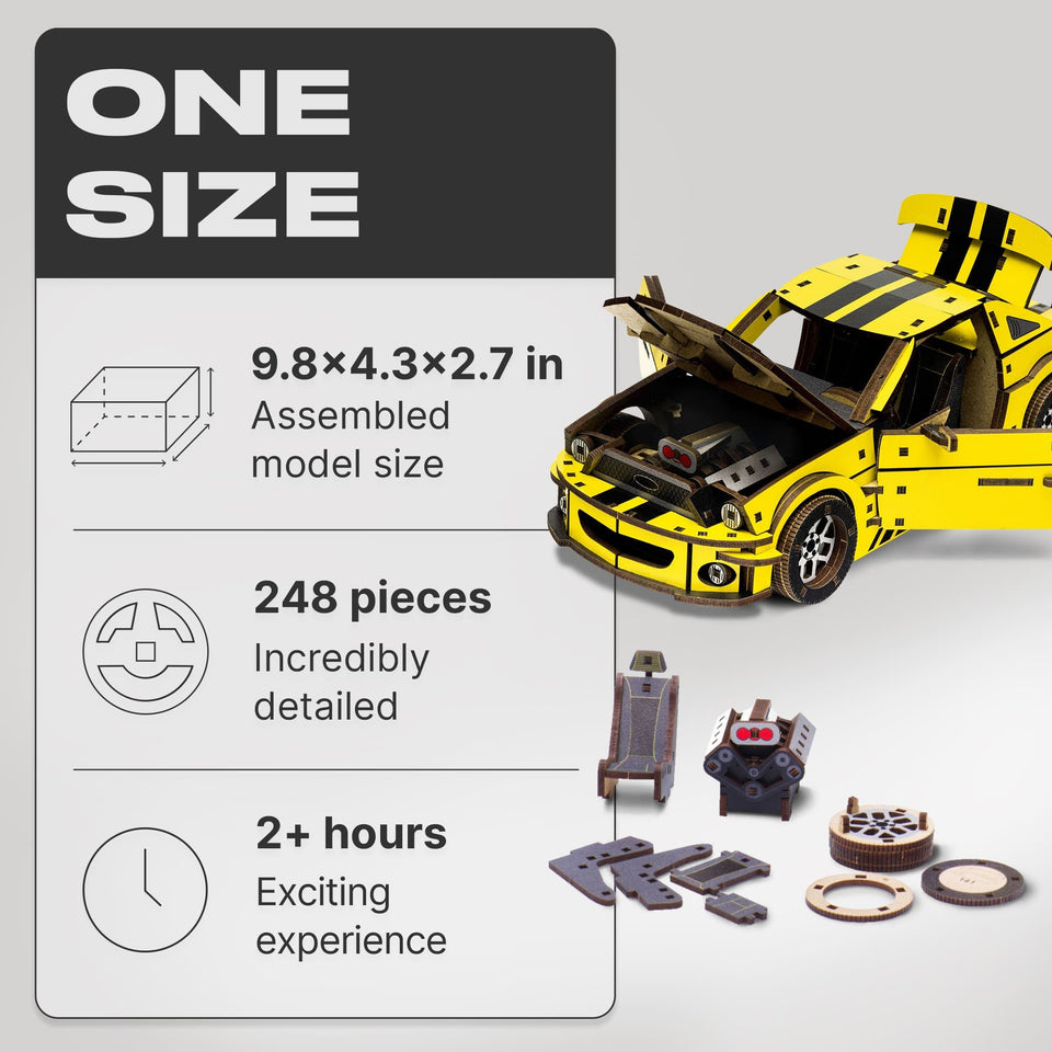 Stallion GT Yellow Puzzle