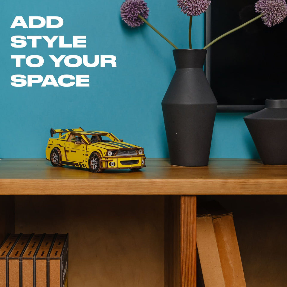 Stallion GT Yellow Puzzle