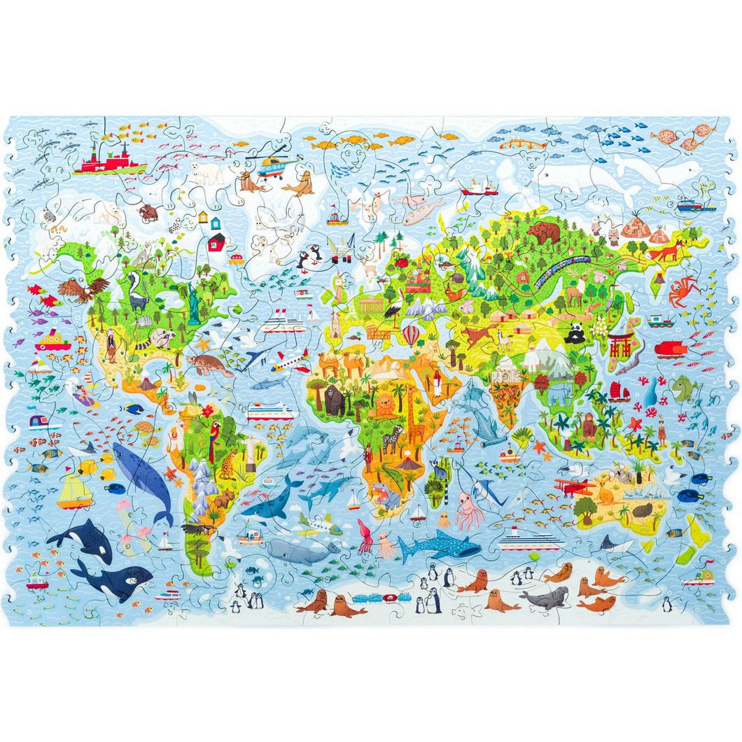 World Map Jigsaw Puzzle