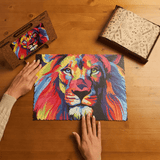 Hologram Lion Jigsaw Puzzle