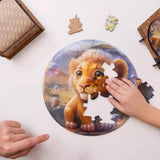 Lion Bubblezz Jigsaw Puzzle