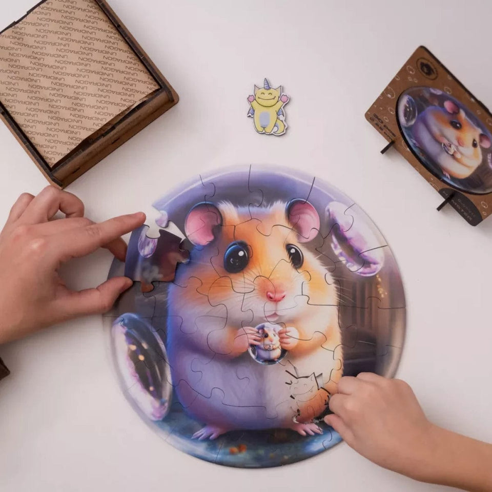Hamster Bubblezz Jigsaw Puzzle