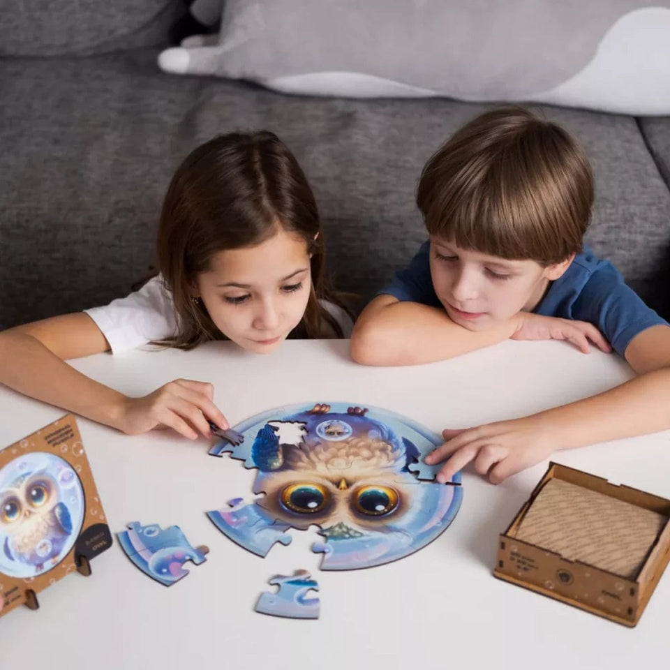 Owl Bubblezz Jigsaw Puzzle