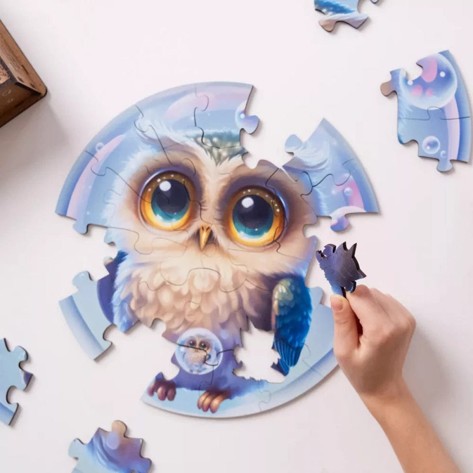 Owl Bubblezz Jigsaw Puzzle