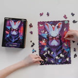 Cyber Rabbit Jigsaw Puzzle