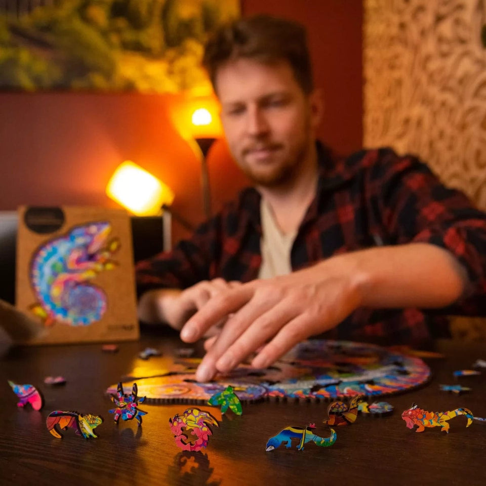 Chameleon Jigsaw Puzzle