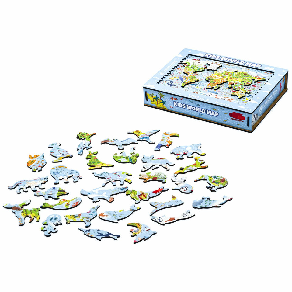World Map Jigsaw Puzzle