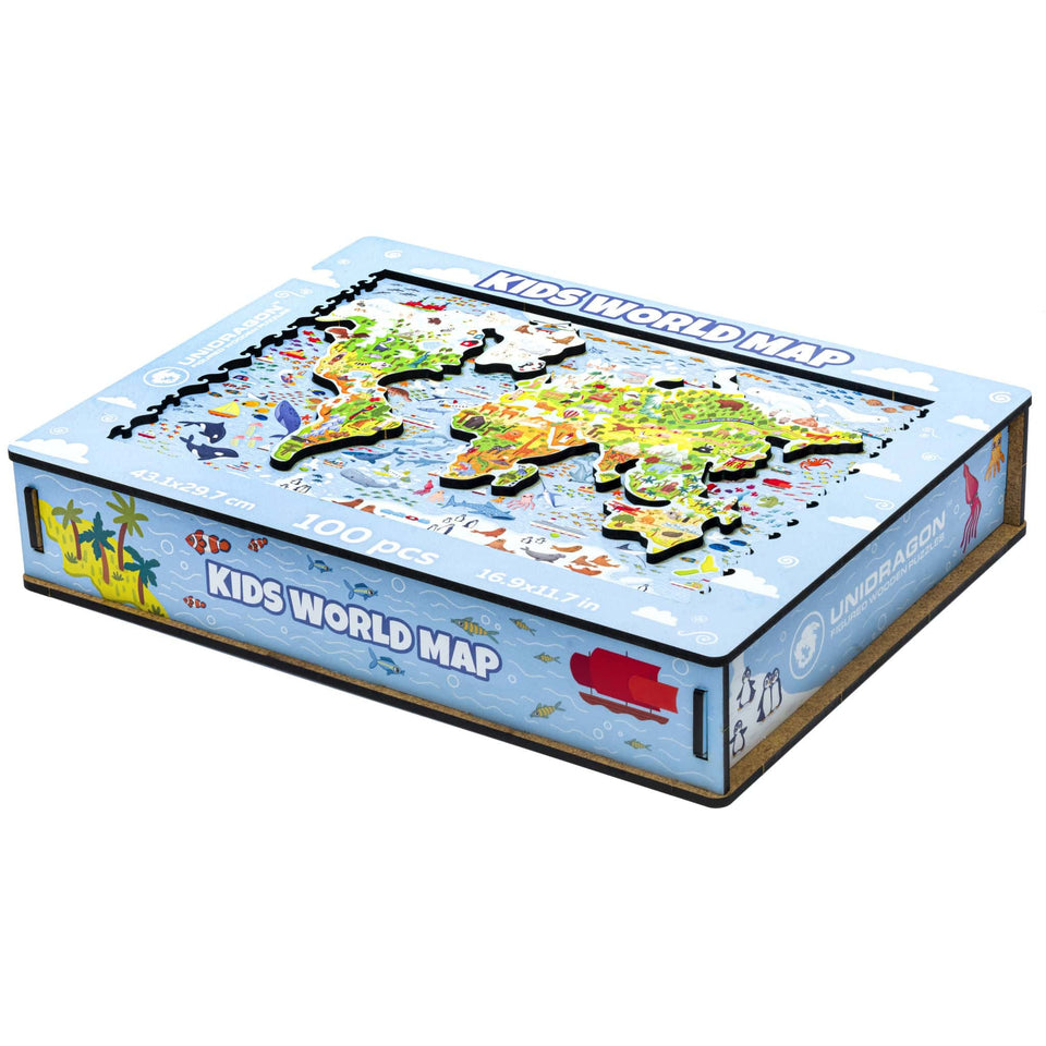 World Map Jigsaw Puzzle