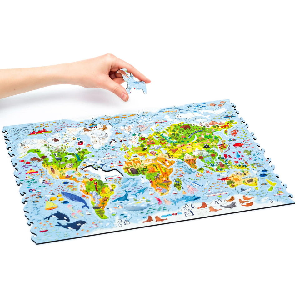 World Map Jigsaw Puzzle