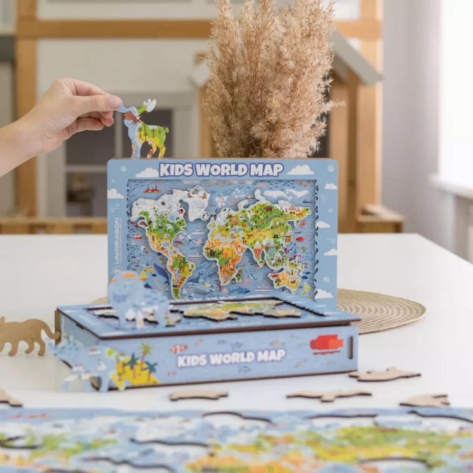 World Map Jigsaw Puzzle