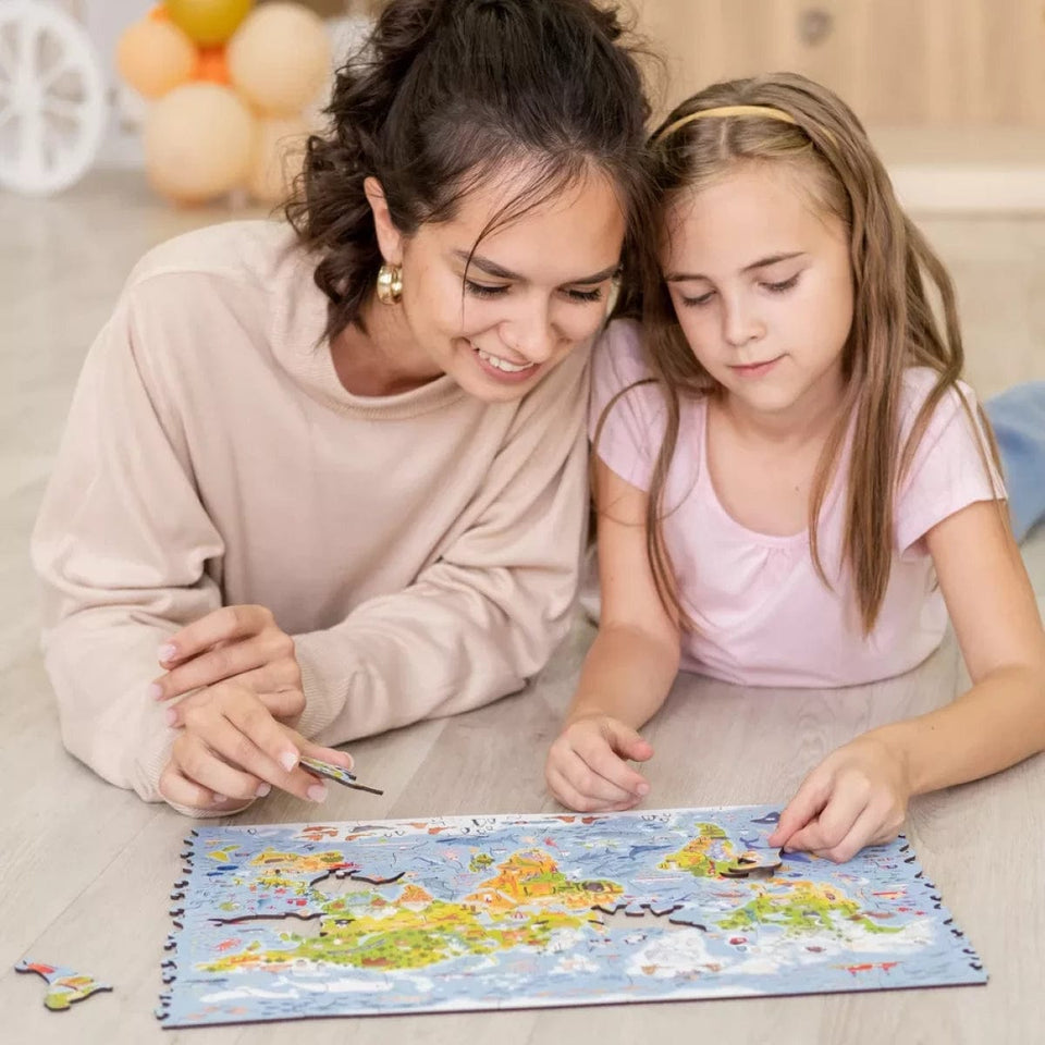World Map Jigsaw Puzzle