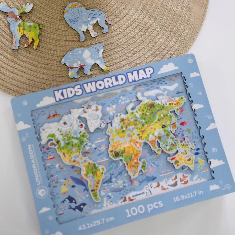 World Map Jigsaw Puzzle