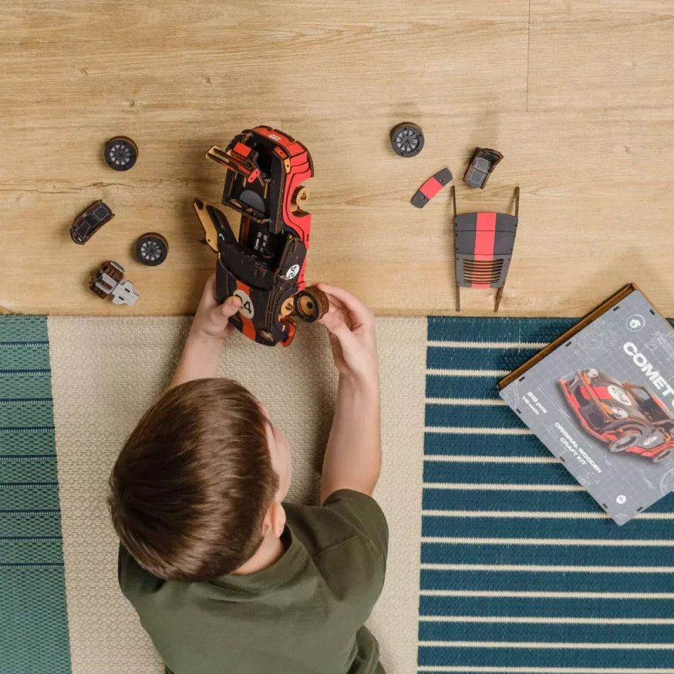 Comet GTS Black-Red Puzzle