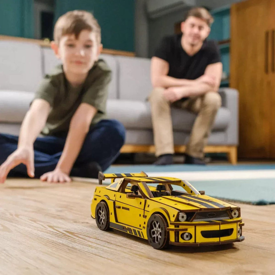 Stallion GT Yellow Puzzle