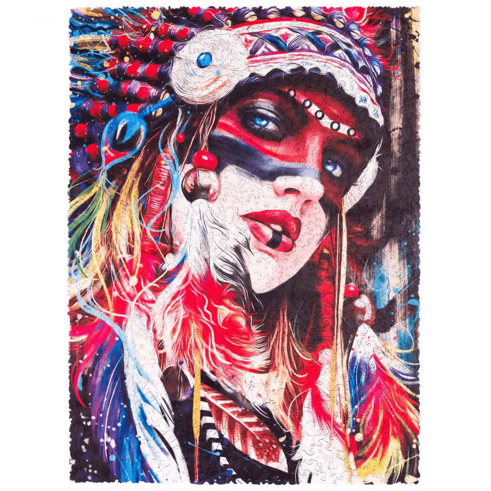 Ethnic Girl Jigsaw Puzzle