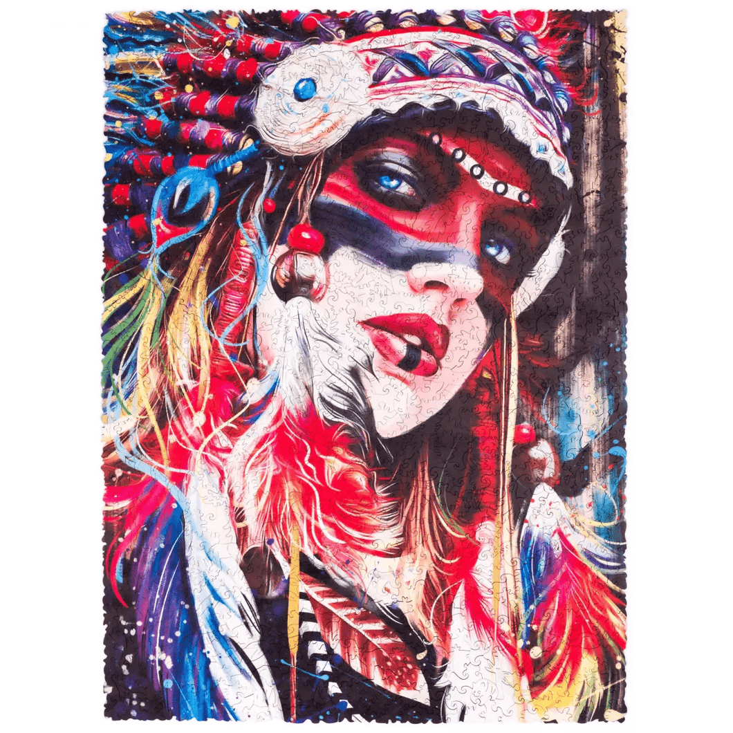 Ethnic Girl Jigsaw Puzzle