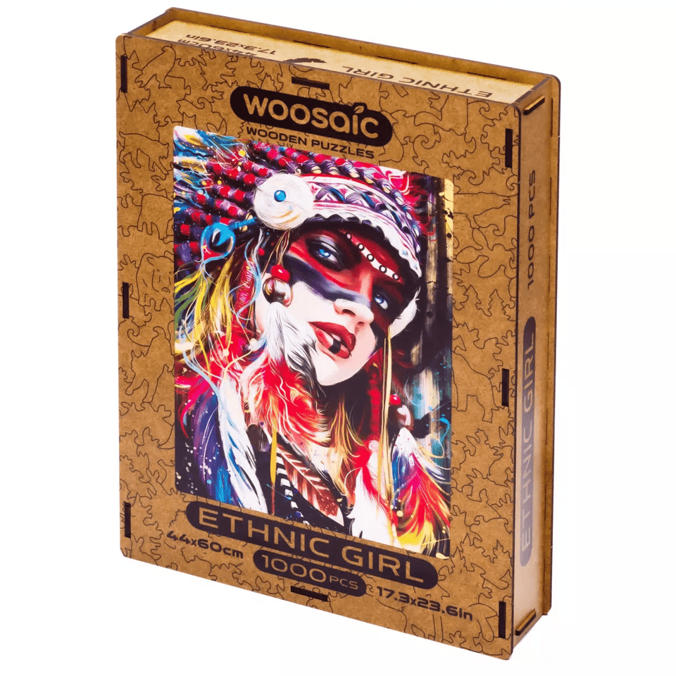 Ethnic Girl Jigsaw Puzzle