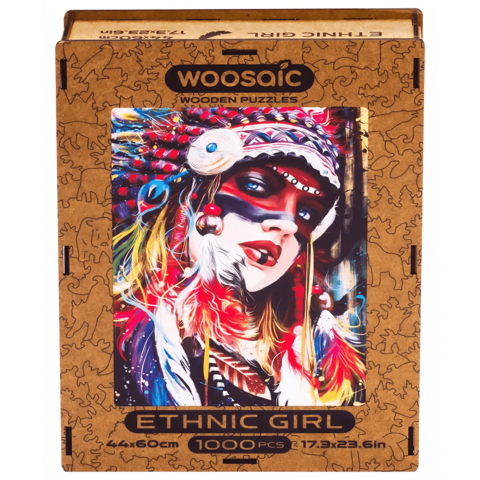 Ethnic Girl Jigsaw Puzzle