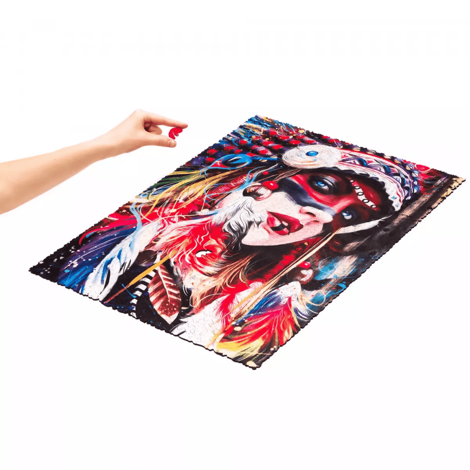 Ethnic Girl Jigsaw Puzzle