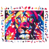 Hologram Lion Jigsaw Puzzle