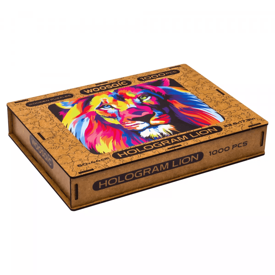 Hologram Lion Jigsaw Puzzle